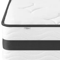 Matelas à ressorts bonnell moyen 90x190 cm vidaXL