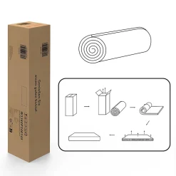 Matelas à ressorts ensachés Ortho Medic 160x200cm, H3, certifié Oeko-Tex, ergonomique 7 zones, hauteur 20cm, fabriqué en CHINE