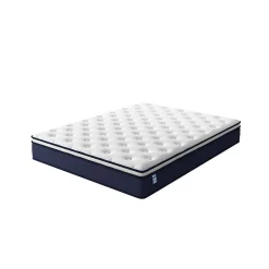 Matelas à Ressorts ensachés 140x190cm, 25 cm d'épaisseur