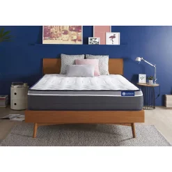 Matelas Ressorts ensachés et mémoire de forme - Confort : Très ferme