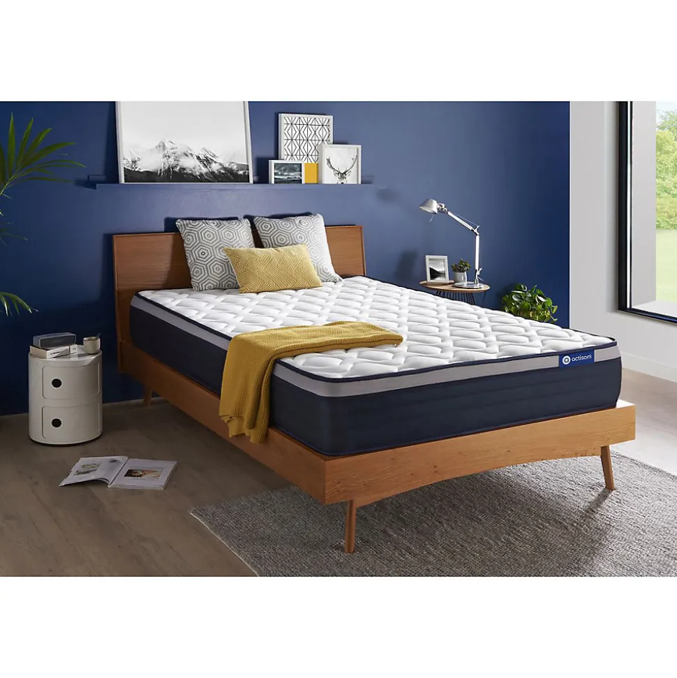 Matelas Ressorts ensachés et mémoire de forme - Confort : Ferme