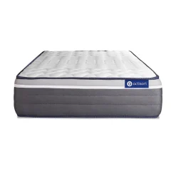 Matelas Ressorts ensachés et mémoire de forme - Confort : Très ferme