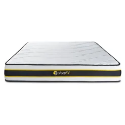 Matelas Ressorts ensachés et mémoire de forme - Confort : Ferme