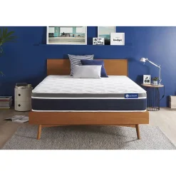 Matelas Ressorts ensachés et mémoire de forme - Confort : Mi-ferme