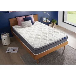 Matelas Ressorts ensachés et mémoire de forme - Confort : Equilibré