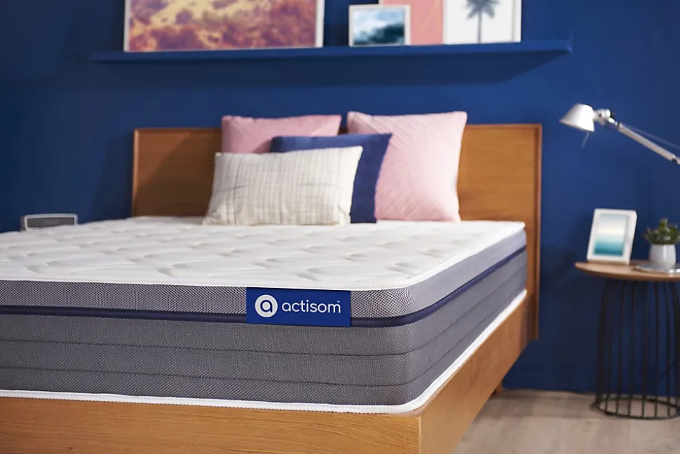 Matelas Ressorts ensachés et mémoire de forme - Confort : Equilibré