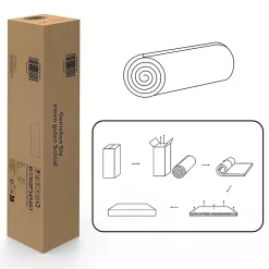 Matelas à ressorts ensachés ergonomique 7 zones,140x200cm,Hauteur 20cm,Dureté H3/Certifié Oeko-Tex