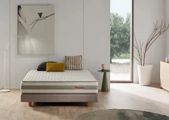 Matelas - VISCO LUXURY - Hermes - Haute densité HR Pro Nature - 26 cm - 90x190