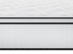Matelas 180 x 200 cm anti-feu ressorts ensachés et surmatelas intégré ép.28cm - DELICE de YSMÉE HÔTEL
