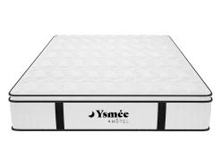 Matelas 180 x 200 cm anti-feu ressorts ensachés et surmatelas intégré ép.28cm - DELICE de YSMÉE HÔTEL