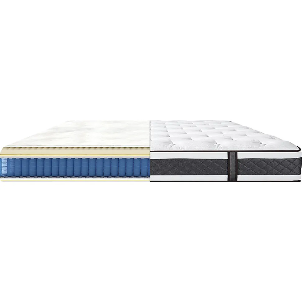 Matelas 140 x 190 cm avec ressorts ensachés - DOUX RÊVES