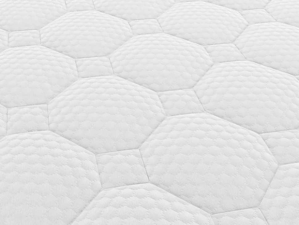 Matelas 160 x 200 cm hybride ressorts ensachés 7 zones et gel à mémoire de forme ép.25cm - TOLCA de YSMÉE