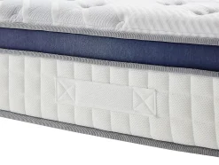 Matelas 180 x 200 cm hybride ressorts ensachés 7 zones et mémoire de forme ép.25cm - MALAO de PALACIO