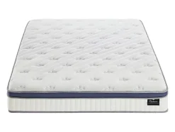Matelas 180 x 200 cm hybride ressorts ensachés 7 zones et mémoire de forme ép.25cm - MALAO de PALACIO
