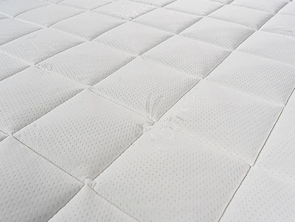 Matelas 180 x 200 cm mousse et coutil bambou ép.23cm - ADANA de NATUREA