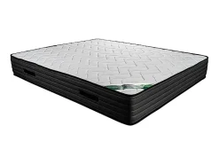 Matelas 160 x 200 cm mousse et coutil bambou ép.25cm - BERENDI de NATUREA