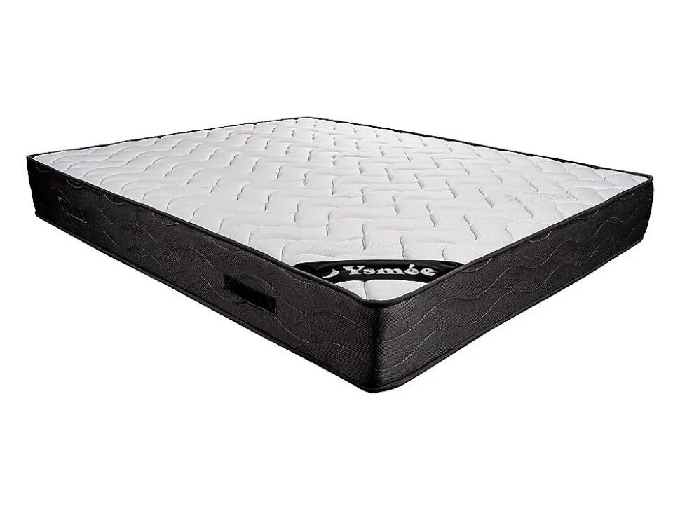 Matelas 140 x 190 cm ressorts ensachés 7 zones et mémoire de forme ép.24cm - MERISI de YSMÉE