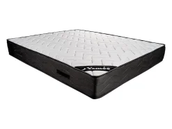 Matelas 140 x 190 cm ressorts ensachés 7 zones et mémoire de forme ép.24cm - MERISI de YSMÉE
