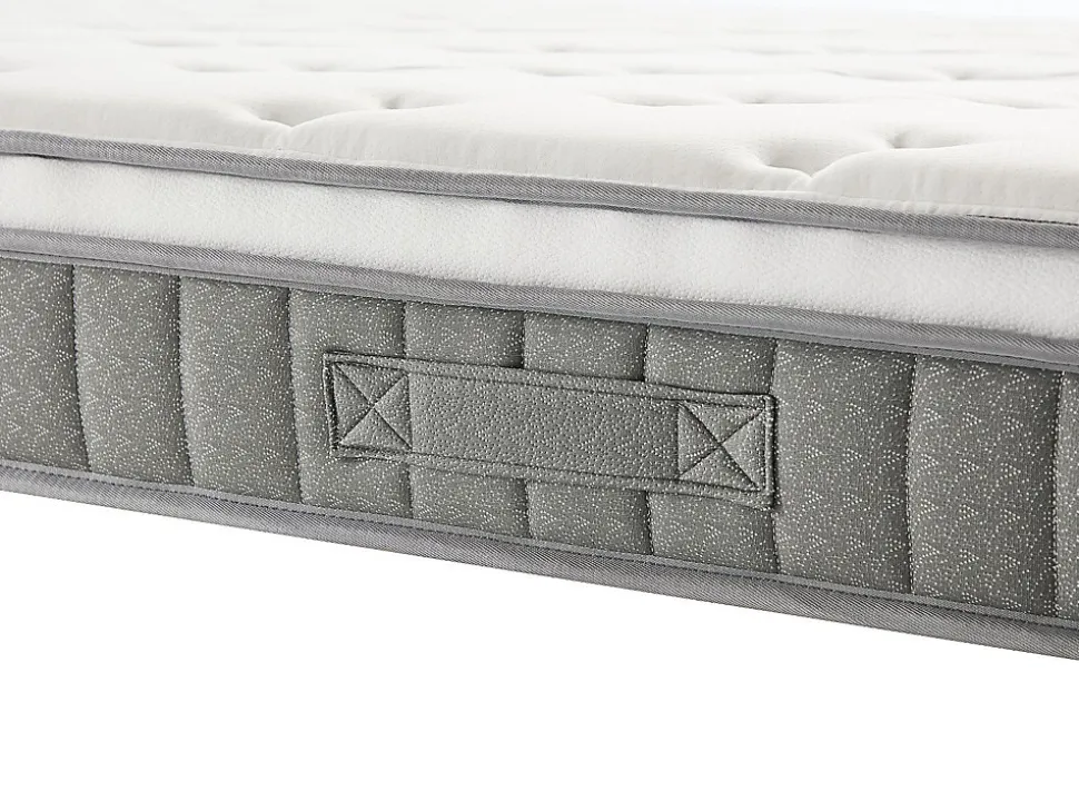 Matelas 140 x 190 cm ressorts ensachés et accueil mémoire de forme ép.21cm - VITOGO de YSMÉE