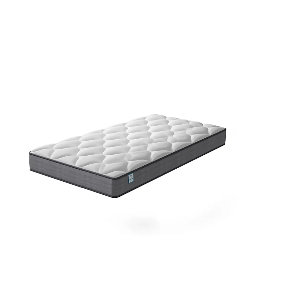 Matelas a Memoire 90x190cm de Forme en Mousse et Ressorts, Épaisseur20 cm