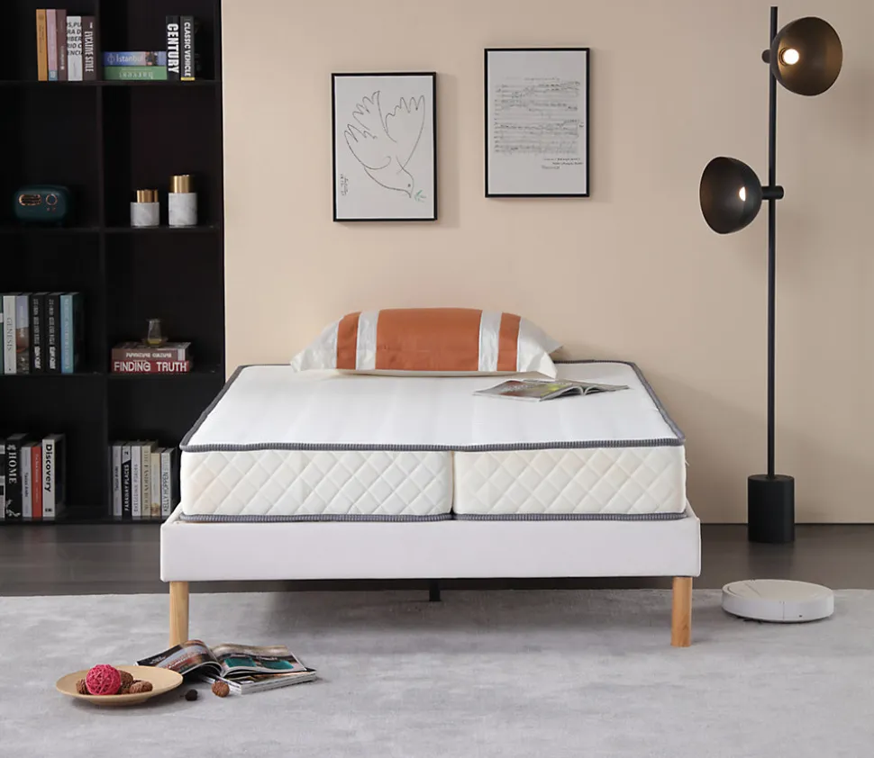 Matelas clic clac - 140x190 - 10 cm hauteur - soutien ferme - confort optimal - usage quotidien