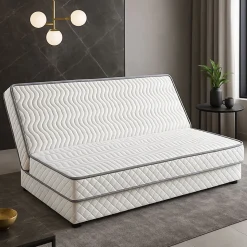 Matelas clic clac - 160x200 - hauteur 10 cm - soutien ferme - confort optimal - usage quotidien - techno10