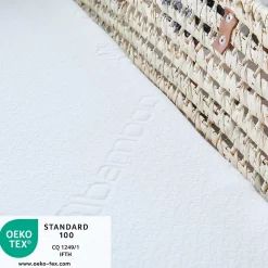 Matelas de Couffin Bamboo - 72x32x4 cm - Landau - Nacelle - Berceau - Viscose au toucher Ultra Doux - Forme Ovale - Déhoussable