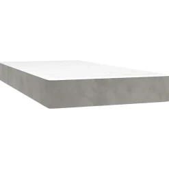 Matelas de lit à ressorts ensachés fermeté moyenne 80x210x20 cm velours vidaXL