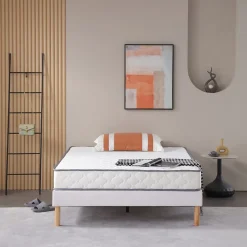 Matelas Doux Rêve 160x200 - Ferme - 18 cm - Confort Optimal - Usage Quotidien - Oreiller à Mémoire de Forme Inclus