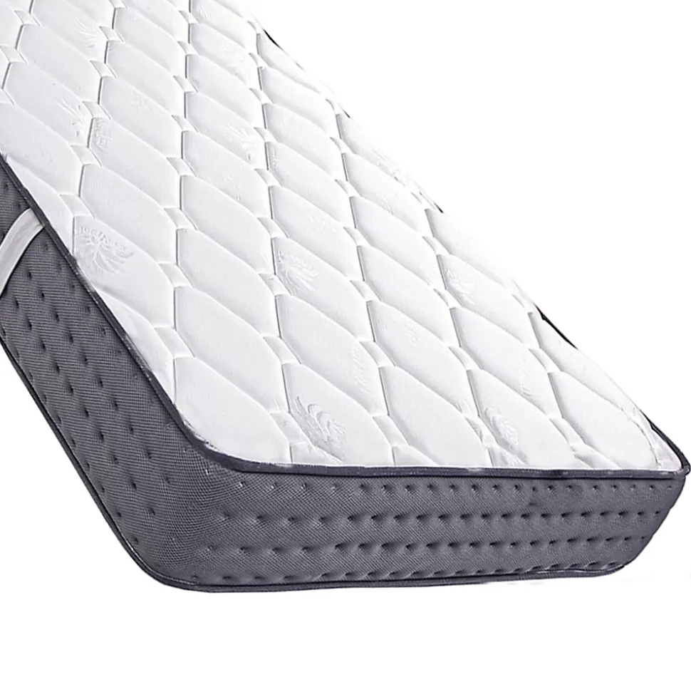 Matelas ELYA en mousse, réversible 3D avec face été/ hiver, mémoire de forme, indépendance du couchage- 90 X 190 X 20 cm