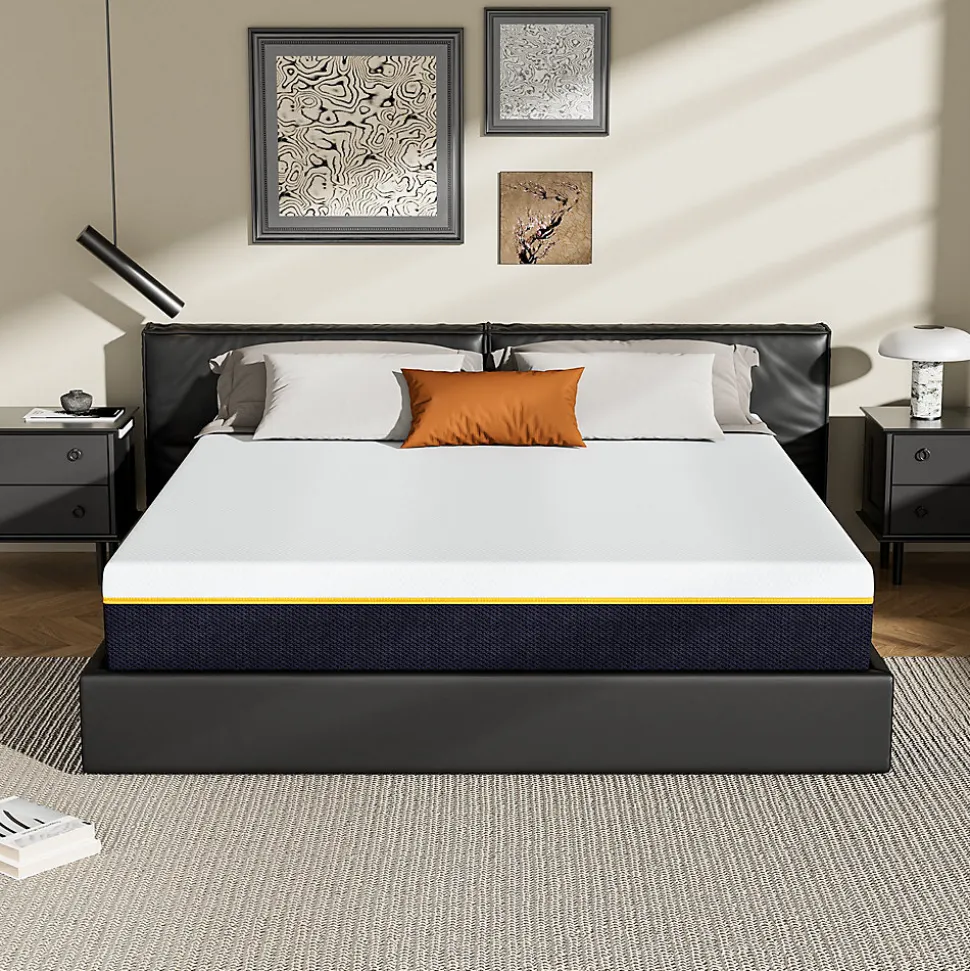 Matelas en mousse à mémoire de forme 140 x 190 cm , épaisseur 17 cm