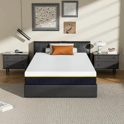 Matelas en mousse à mémoire de forme 90 x 190 cm , épaisseur 17 cm