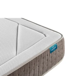 Matelas en mousse Cloud Graph 180 x 105 cm, hauteur 28 cm. Tencel et graphène pour régulation thermique et soutien ergonomique.