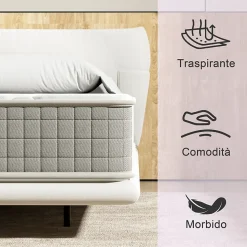 Matelas en mousse 140x190 cm - 25 cm de hauteur