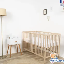 Matelas Enfant / Bébé 80x160 cm - Idéal pour Lit Cabane / Lit Gigogne - Réversible - Oeko Tex