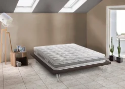 Matelas enfant 140x200 cm Talamo Italia accueil dynamique soutien medium epaisseur 21 cm Non specifie zones housse de matelas