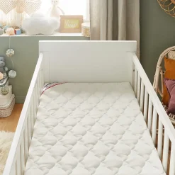 Matelas Enfant/Bébé Parfait - 2 Faces : Respirant l'Été / Douillet l'Hiver - Déhoussable - Anti Acarien