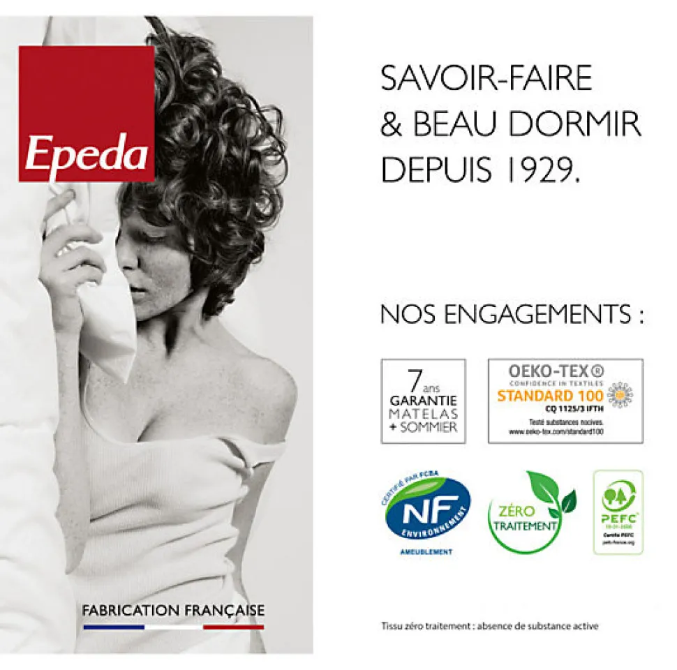 Matelas Epeda DESTINATION 160x200 Ressorts
