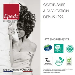 Matelas Epeda L'INOUBLIABLE 180x200 Ressorts