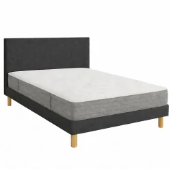 Matelas Essenzia LEVITATION Très Ferme 1000 + Sommier Tradition Graphic 13 cm + Pieds 180x220 Anthracite Ressorts