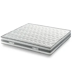 matelas face de contact Mémoire de Forme 62 Kg/m3 100x200 x 21 cm Très Ferme - 7 Zones de Confort - Noyau Aertech+ 35 Kg/m3 HR Hau