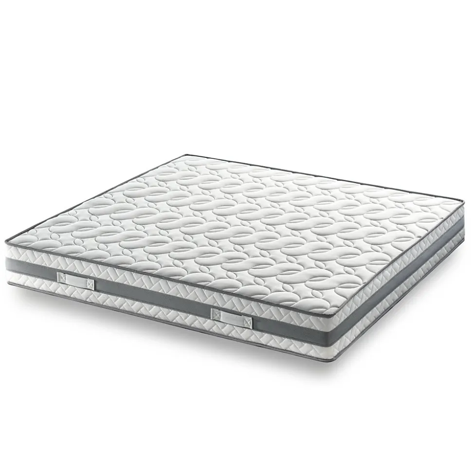 matelas face de contact Mémoire de Forme 62 Kg/m3 100x200 x 21 cm Très Ferme - 7 Zones de Confort - Noyau Aertech+ 35 Kg/m3 HR Hau