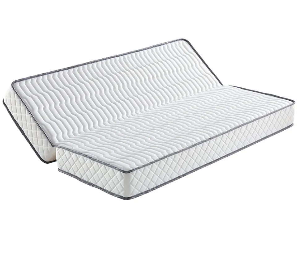 Matelas ferme clic clac 130x190 15 cm - dim assise 60 cm - 5 zones de confort - usage quotidien - confort optimal - facile entret