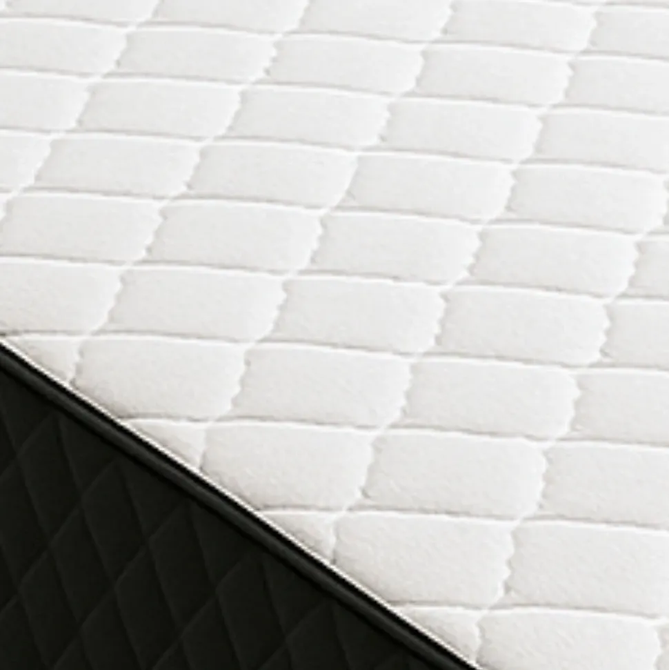 Matelas Latex 65 Kg/m3 + embourrage 100 % polesther - âme 100 % polyuréthane poli lattex 33 Kg/m3 160x200 x 19,5 cm Ferme 5 Zones