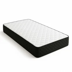 Matelas Latex 65 Kg/m3 + embourrage 100 % polesther - âme 100 % polyuréthane poli lattex 33 Kg/m3 70x190 x 19,5 cm Ferme 5 Zones d