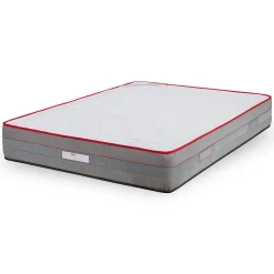 Matelas Luxury - ressorts ensachés et mousse viscoélastique, tissu Aloe Vera, 1400 x 1900 mm, ép. 27 cm