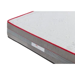 Matelas Luxury - ressorts ensachés et viscoélastique pour un soutien adaptatif, 27 cm.