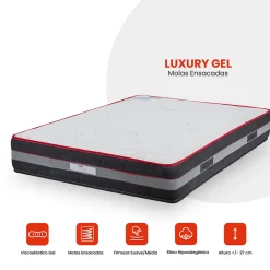 Matelas Luxury Gel - Ressorts Ensachés