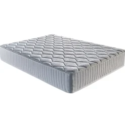 Matelas Marie a Ressorts + 3 cm matelas face de contact latex en 70 Kg/m3-120x190 Hauteur +/- 25 cm - Accueil Ferme - Soutien Ferm