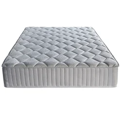 Matelas Marie a Ressorts + 3 cm matelas face de contact latex en 70 Kg/m3-120x190 Hauteur +/- 25 cm - Accueil Ferme - Soutien Ferm